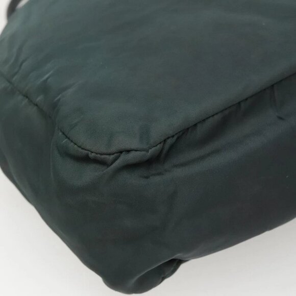 PRADA Shoulder Bag Nylon Khaki Auth 130184 - Picture 4 of 16